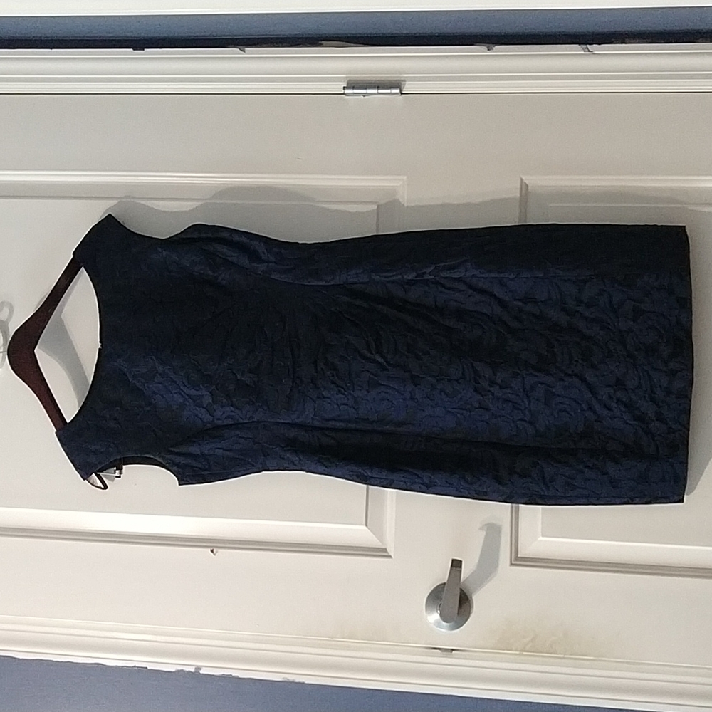 Ralph Lauren beautiful midi dress, black and navy